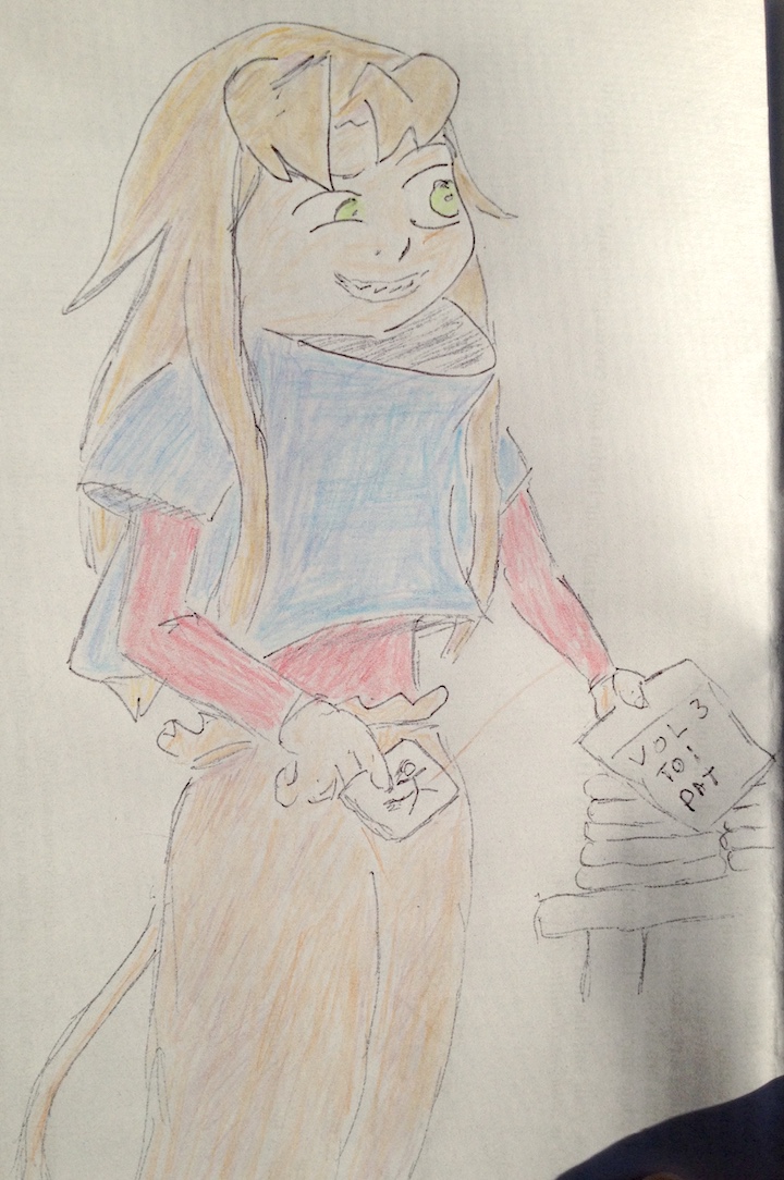 An unauthorized use of me likeness! Sette stealing an insert